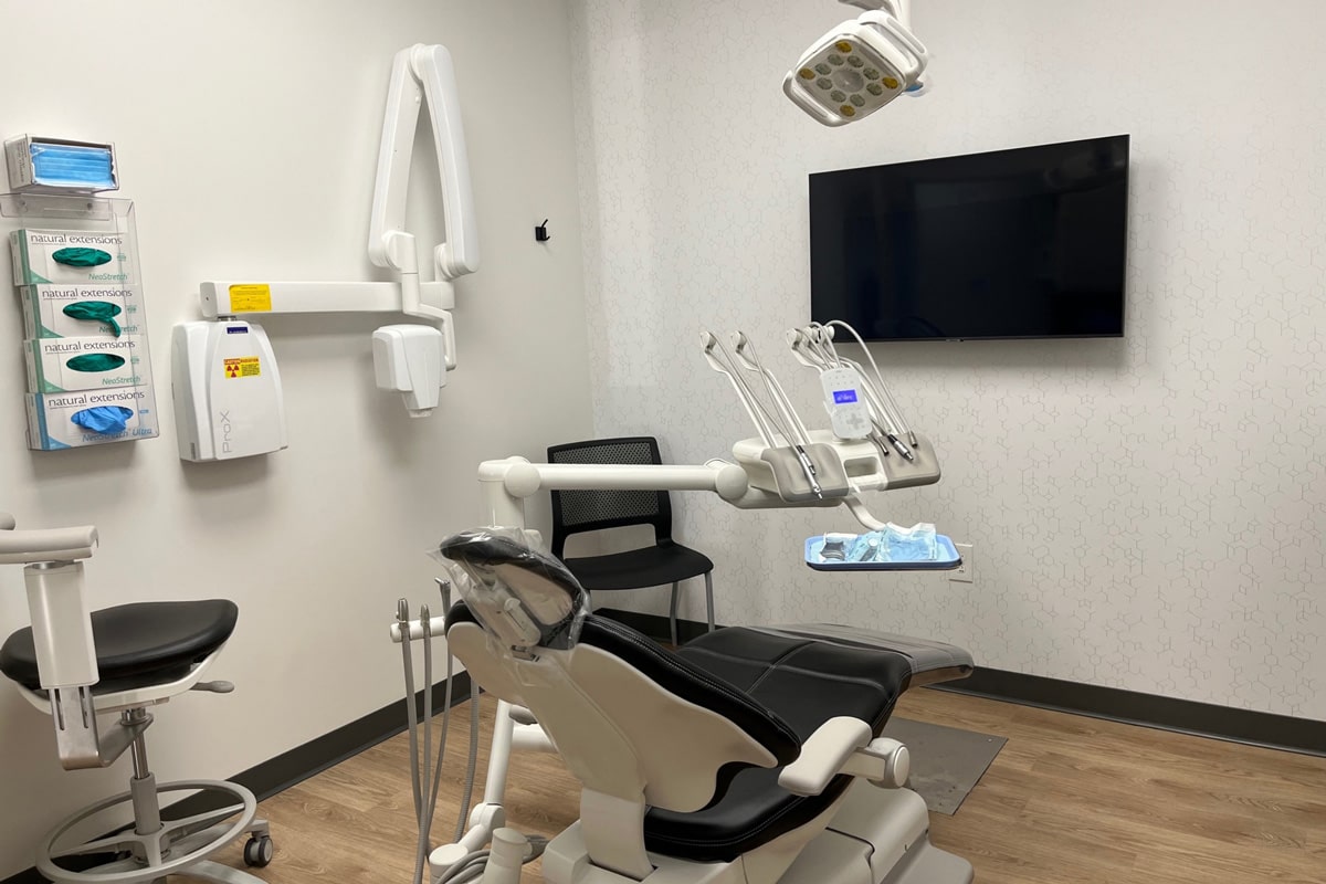 dental operatory at Mishawaka dental office Afdent